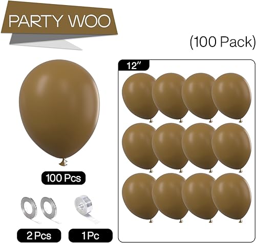 Vista 469 de PartyWoo Globos de color rosa claro, 100 globos de látex de color rosa pálido pastel de 12 pulgadas para graduación, boda, baby shower, revelación