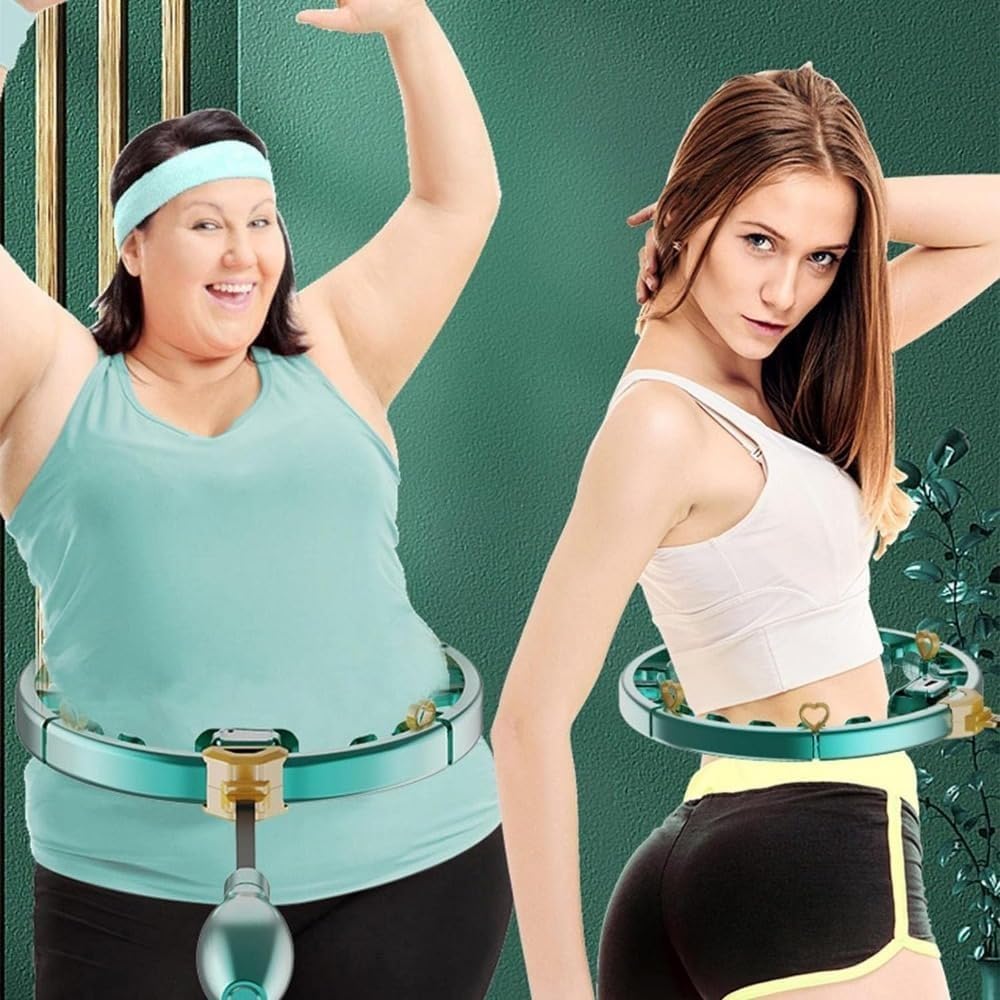 Amazon | スマートフラフープ 加重フラフープ 大人の減量のための