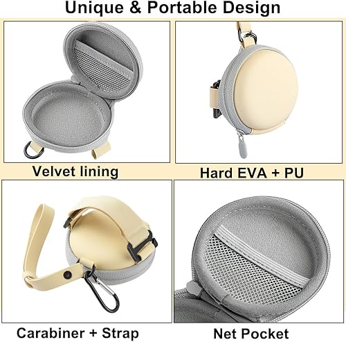 Miniatura 2 de JOYJOM Hard Carrying Case for Pokemon Go Plus Plus + Accessory, Portable EVA PU Leather Protective Bag Storage Hard Carrying Case for Pokemon go