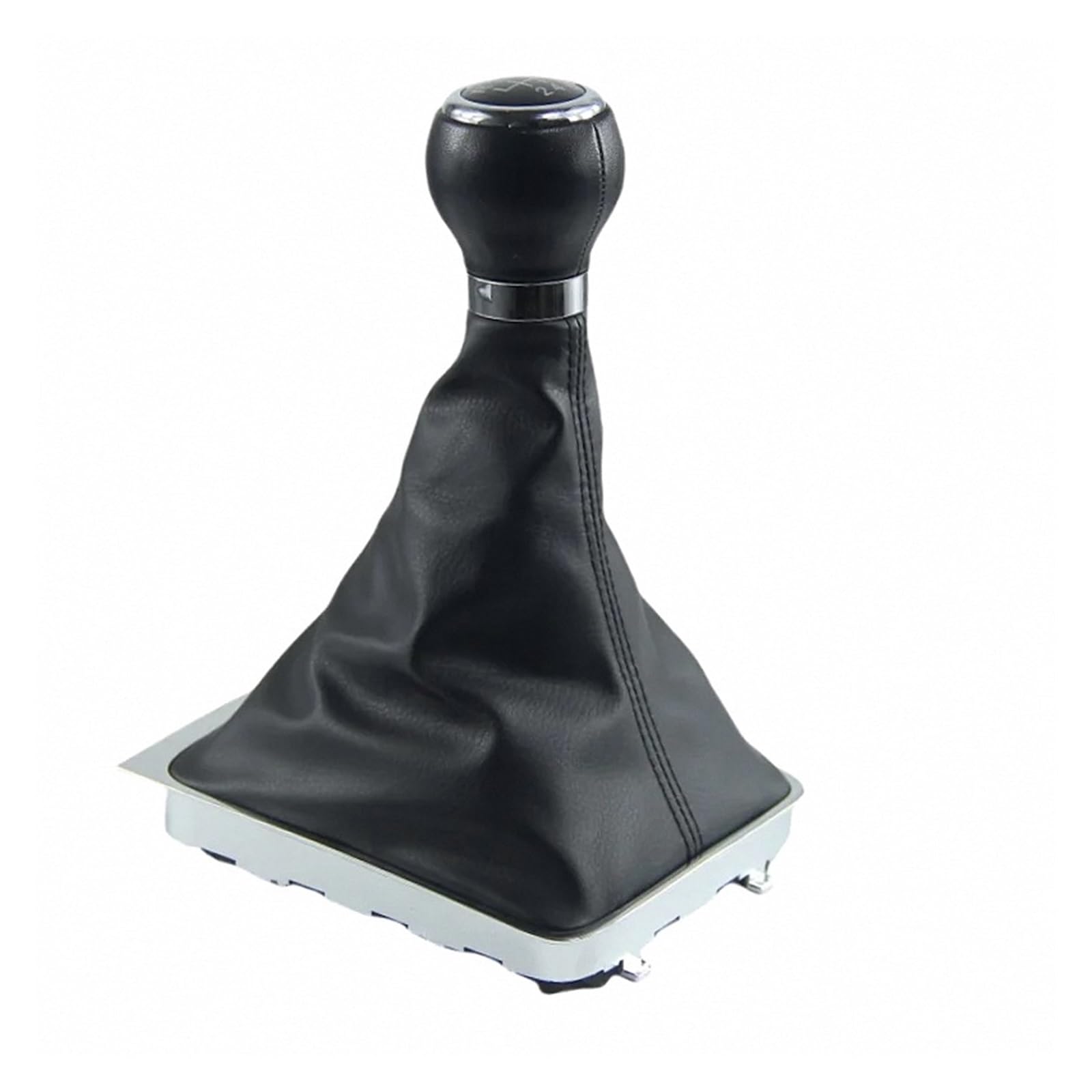 Htvtkrfgrl R123456 Gear Knob For Vw For Passat B6 2006-2011 Black Upgrade