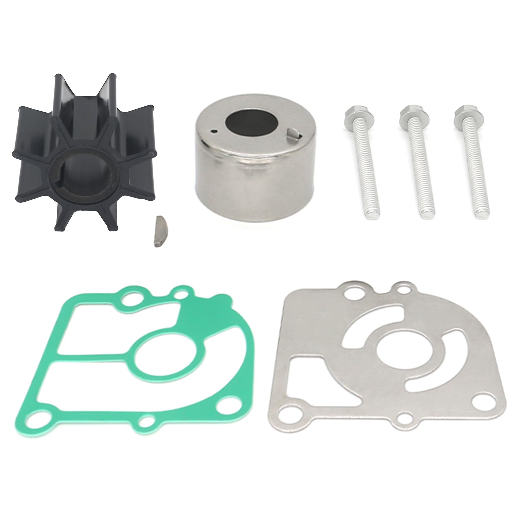 803748Q02 Outboard Water Pump Impeller Kit for Mercury Mariner 9.9 15 HP