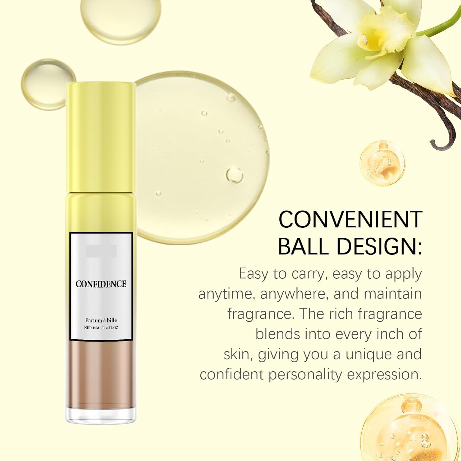 Charming Roll-On Perfume - Long-Lasting Unique Scent, Warm & Fresh, Non-Greasy Comfort(2pcs)