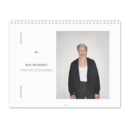 Mads Mikkelsen Vol.6-2027 - Calendario da parete
