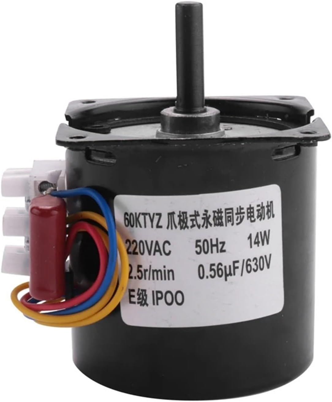 B-Est 220V AC Synchronous Gear Motor 60KTYZ 60-KTYZ Permanent Magnet Synchronous Gear Motor 220V 2.5 RPM