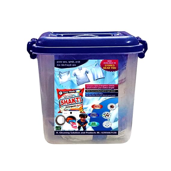 Easy wash Xtra Power, Xtra Shine | Lemon & Jasmine | Effectively removing dirt and stains from clothes | Provides demonstrably Superior Whites (5 kg)