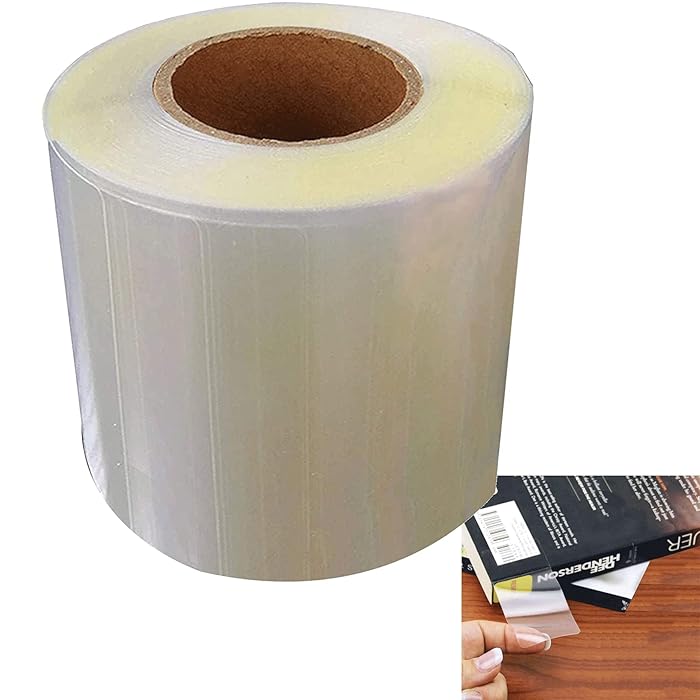 Buy Clear Label Protector Shields 2"x3" Vinyl Label Shields Library Book Repaire Tape Labels