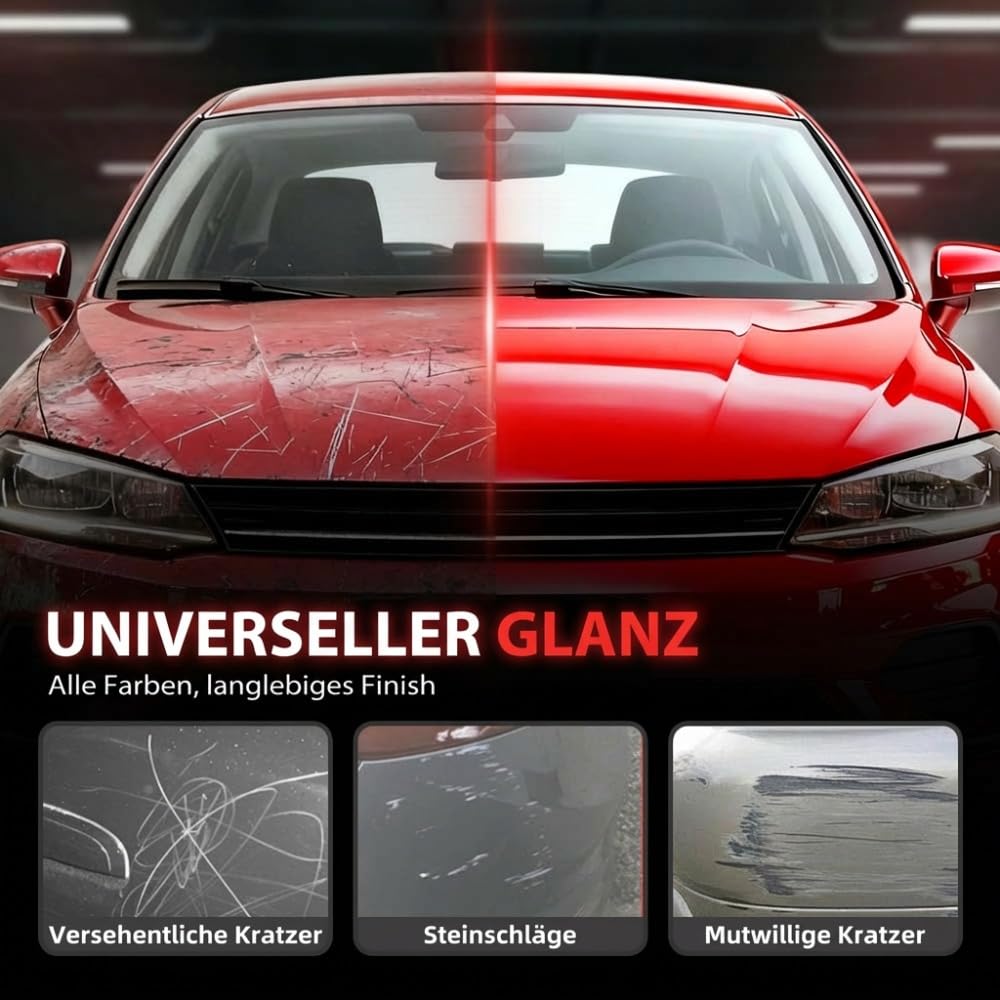 Generisch Lackstift Auto, 2026 Neu Magic Car Scratch Removal Pen, Kratzer Entferner Auto für Kratzer und Farbschäden Magic Lack Kratzerentfernung für die Reparatur von Steinschlag Kratzern (1PCS) - 3