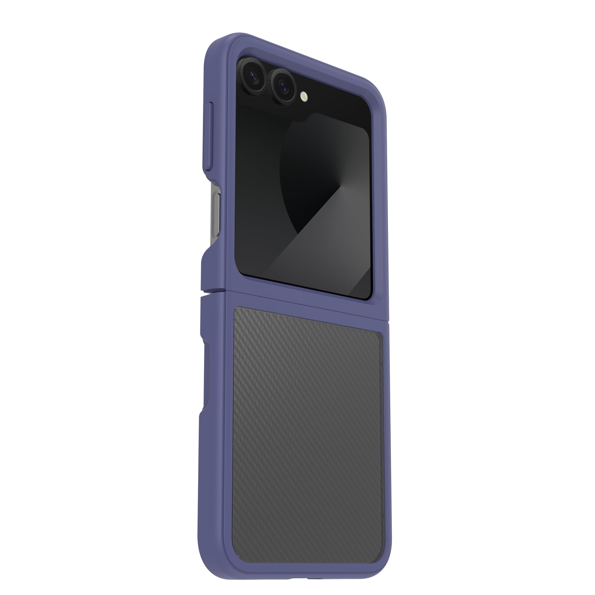 OtterBox Funda Delgada Flexible para Galaxy Z Flip6 - Space Cadet (Morado), Ultrafina, Carcasa rígida con Bordes Suaves, Compatible con 5G y Carga inalámbrica