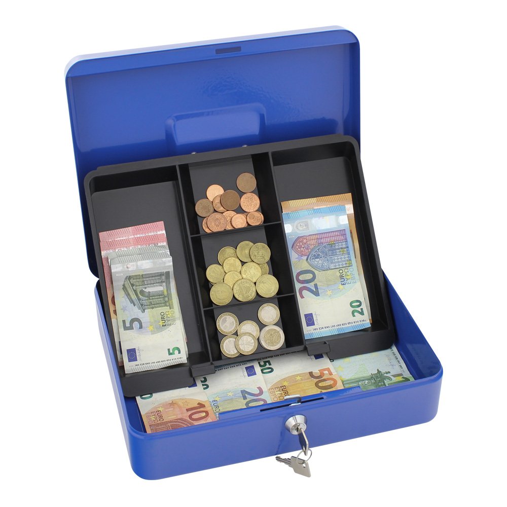 Rottner Geldkassette Traun 4 blau