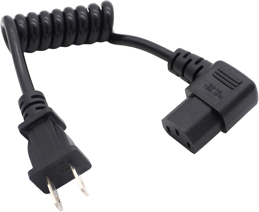 Amazon | オーディオファン 電源ケーブル カールコード IEC60320 C13 C