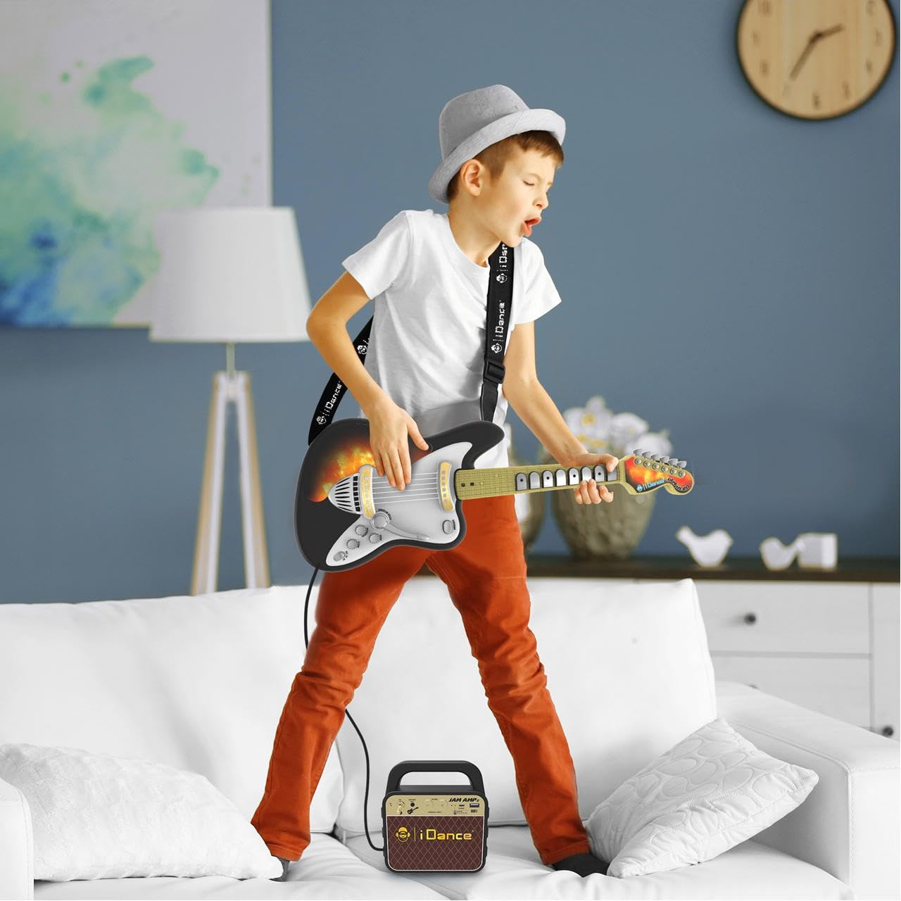 Jam Hero Guitare électrique + amplificateur sans fil BT