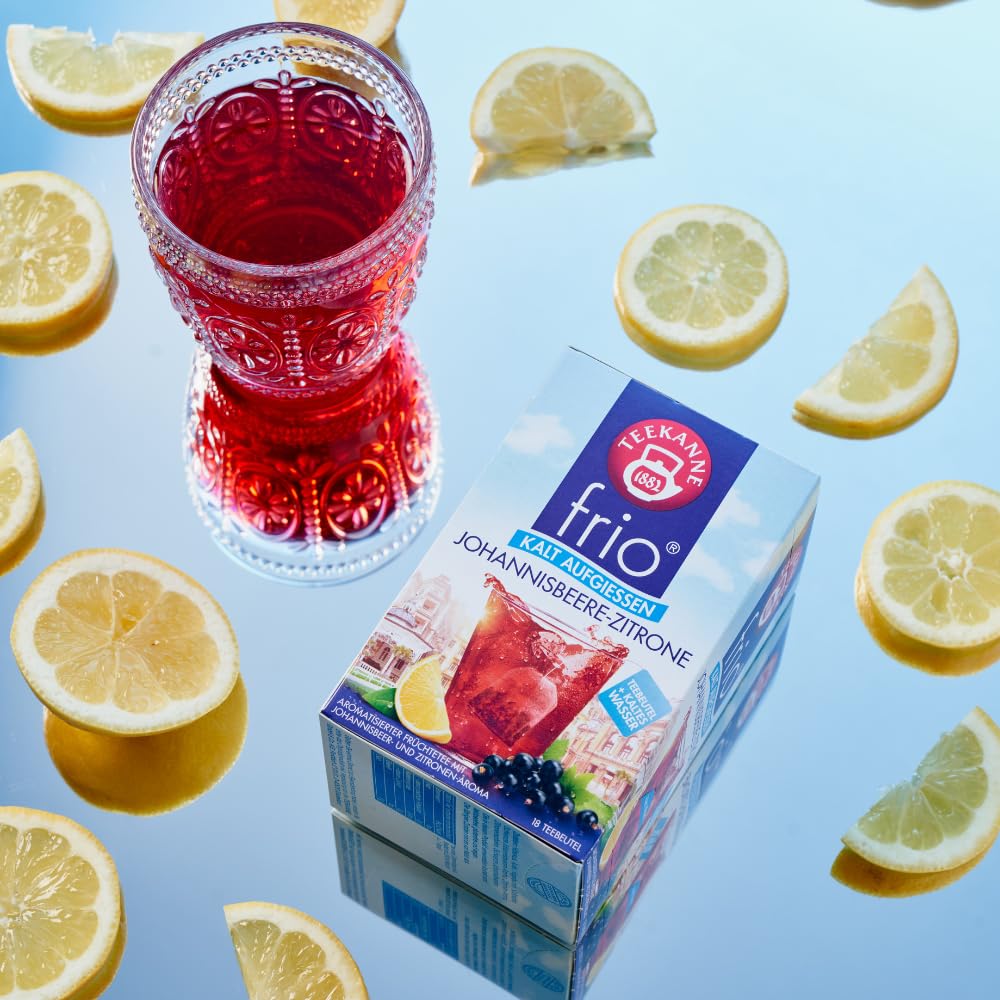 frio Johannisbeere-Zitrone 10 Packungen à 18 Beutel, 450g