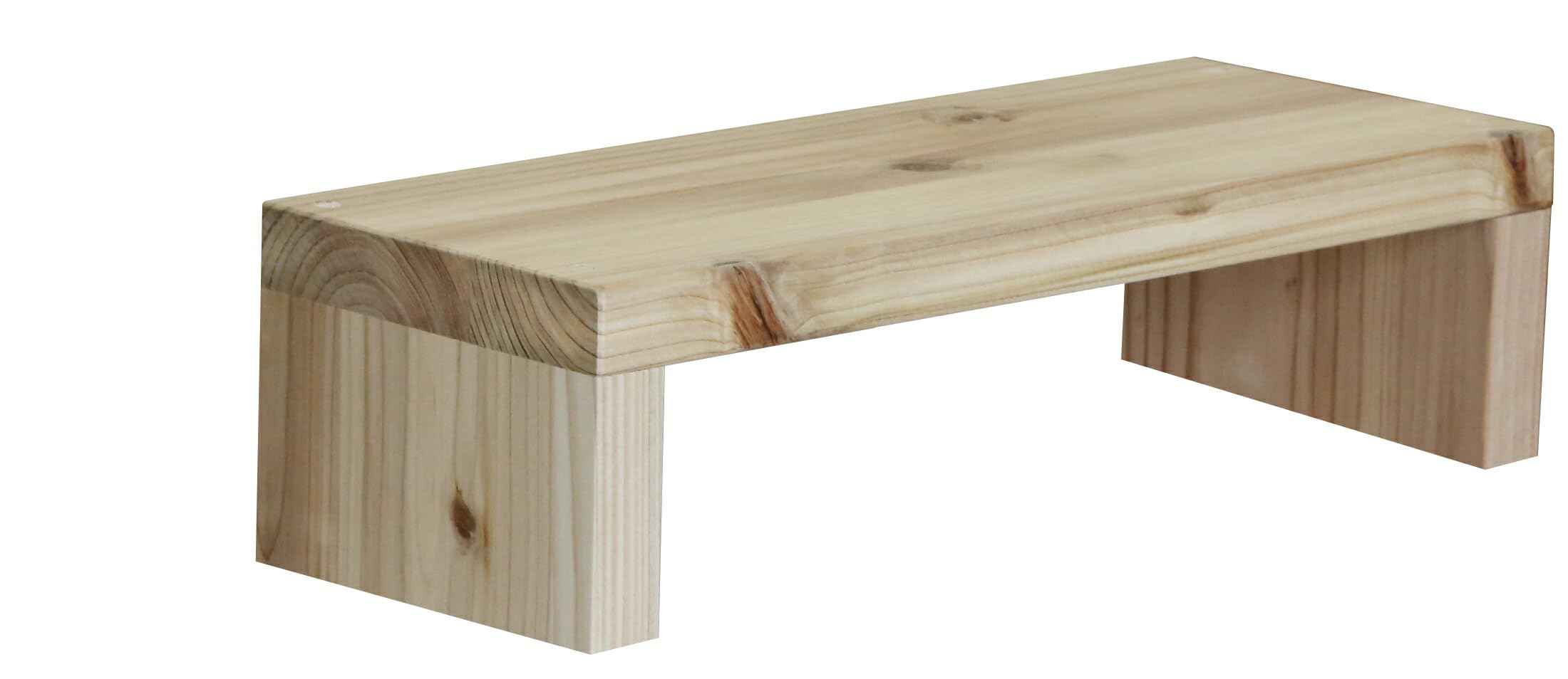 Amazon｜WOODPRO コの字 ラック 幅24cm 高さ13cm 奥行20cm 無塗装 完成