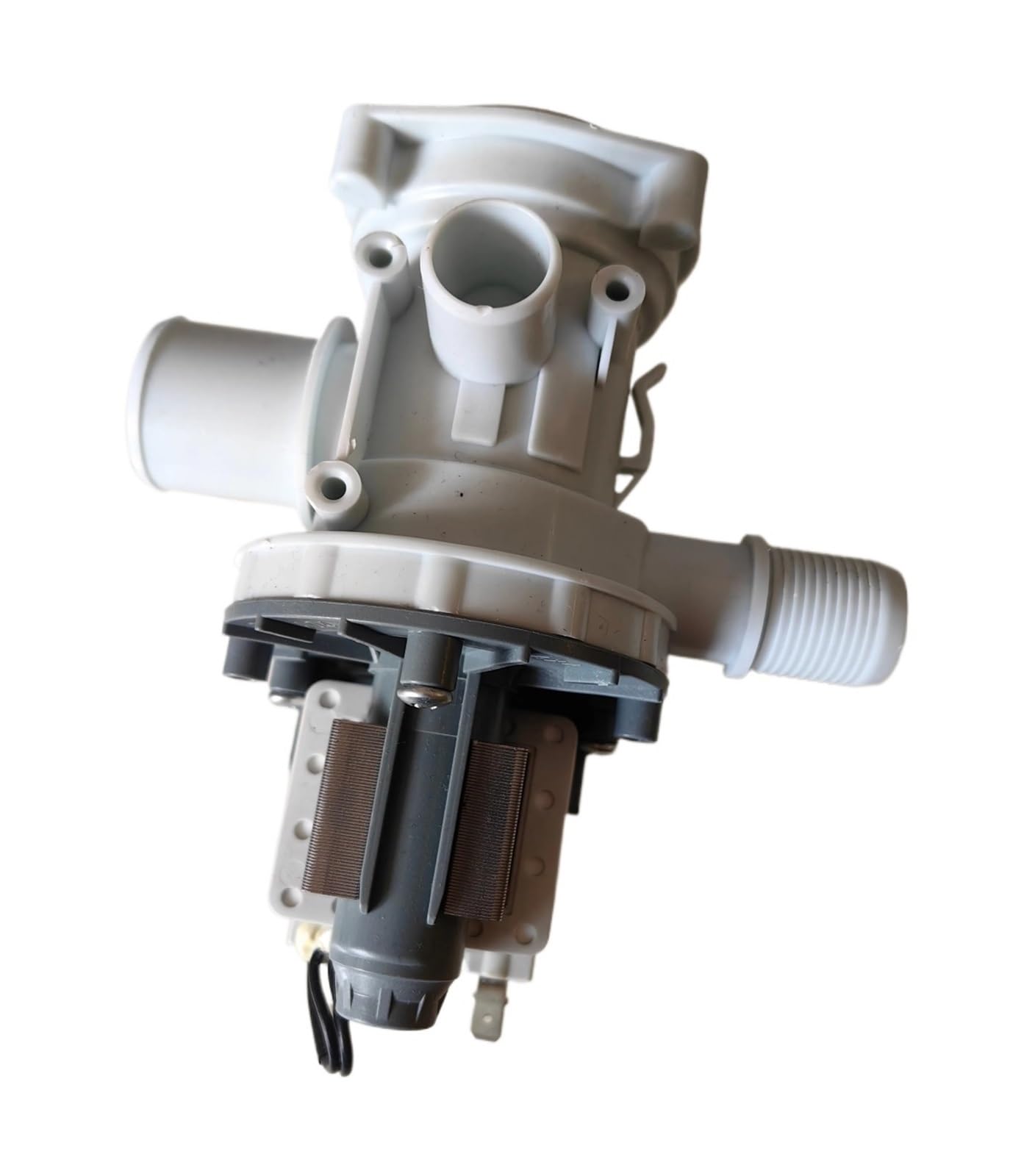 Drum Washing Machine Drain Pump Drain Valve Motor Assembly Accessories，Compatible for Midea，Washing Machine
