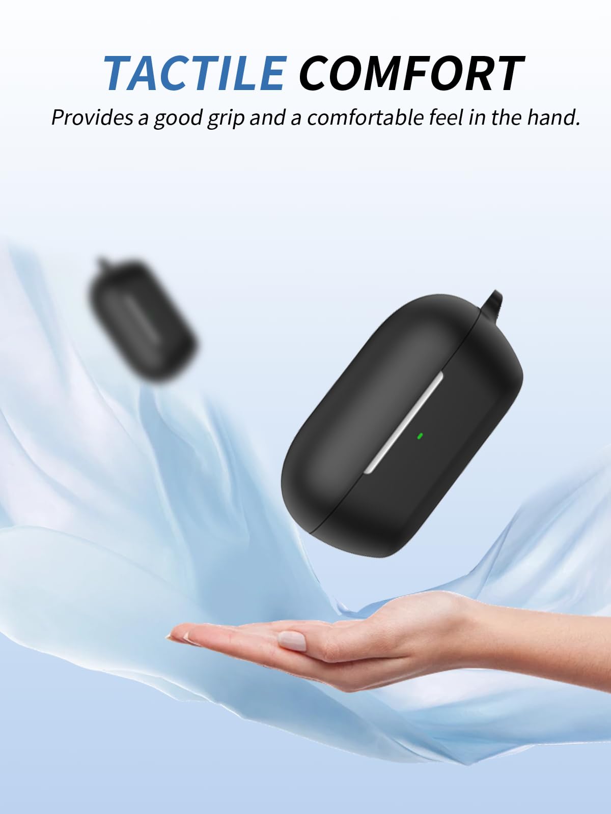 FTRONGRT Hoesje compatibel met Sony WF-C710N, krasbestendig, schokbestendig, siliconen hoes compatibel met Sony WF-C710N Bluetooth oortelefoon. Transparant FTRONGRT Hoesje compatibel met Sony WF-C710N, krasbestendig, schokbestendig, siliconen hoes compatibel met Sony WF-C710N Bluetooth oortelefoon. Transparant