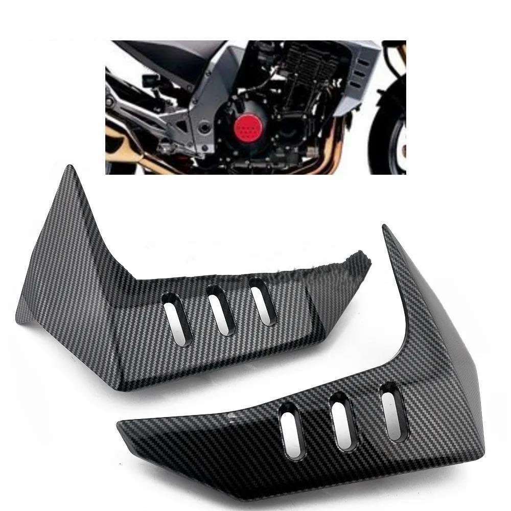 Verkleidung Flügel Spoiler Motorrad Kühler Abdeckung Seite Panel Verkleidung Abdeckung Fit Für Kawasaki Für Z1000 2003 2004 2005 2006 Für Z 1000 03-06