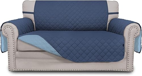 Miniatura 333 de Easy-Going - Funda de sofá reversible para sofá de 3 cojines, funda protectora de muebles para perros y gatos, resistente al agua con tubos de