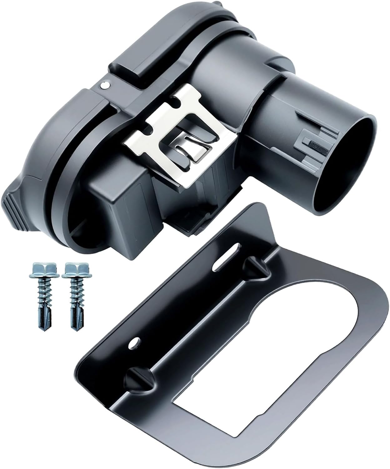 4/7 Pin Trailer Wiring Connector Kit Fit for Ford, Chevy Silverado for Mounting Bracket and USCAR Style 7-Way Pigtail Harness