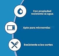 Vista 4 de Yaxa Basics Cuencos de papel ultra desechables, 20 onzas, aptos para microondas, a prueba de remojo, fuertes y resistentes, color blanco, 50