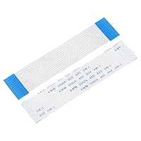 Vista 33 de uxcell Cable plano flexible, 30 mm, 1 mm de distancia entre conductores, 4 pines, cables FPC y FFC de cinta flexible para televisor LCD, audio