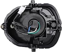 Vista 6 de mokuo Conjunto de Faros de Halógeno 12V 35W para Motocicleta 4000K Compatible con Honda Grom Msx 125 SF 2013-2016
