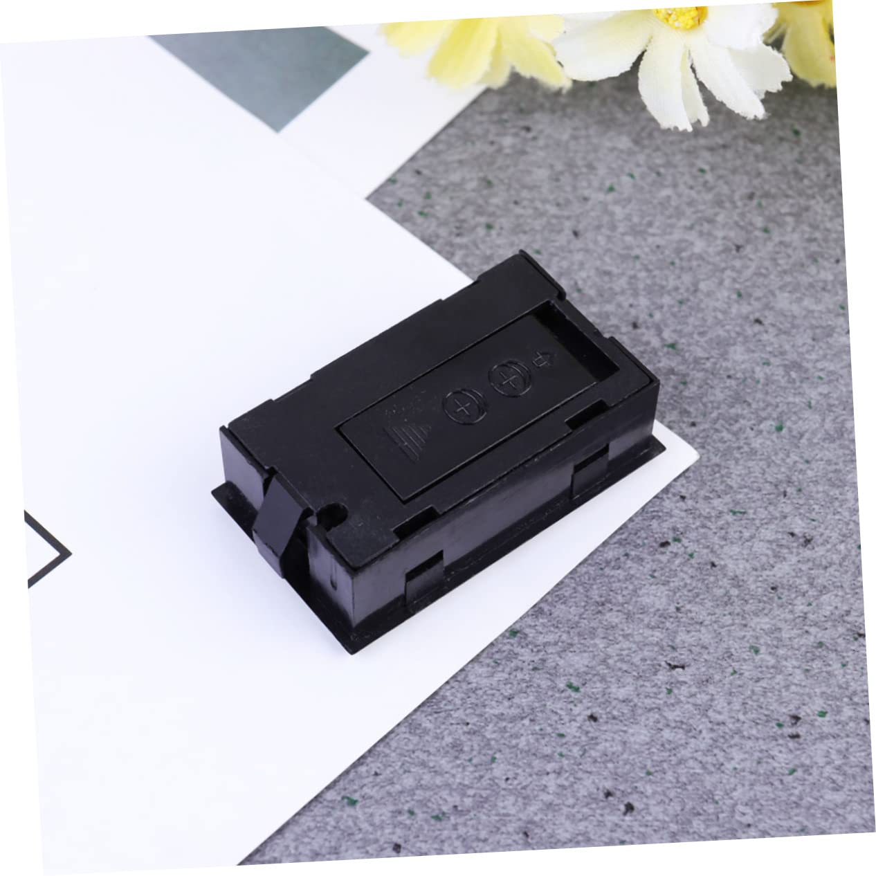 DOITOOL 9piezas Medidor De Temperatura y Humedad Digital Mini Inalámbrico Sensor Práctico Para Interiores y Exteriores Pantalla y Clara Bajo Consumo Energético Alta Precisión y