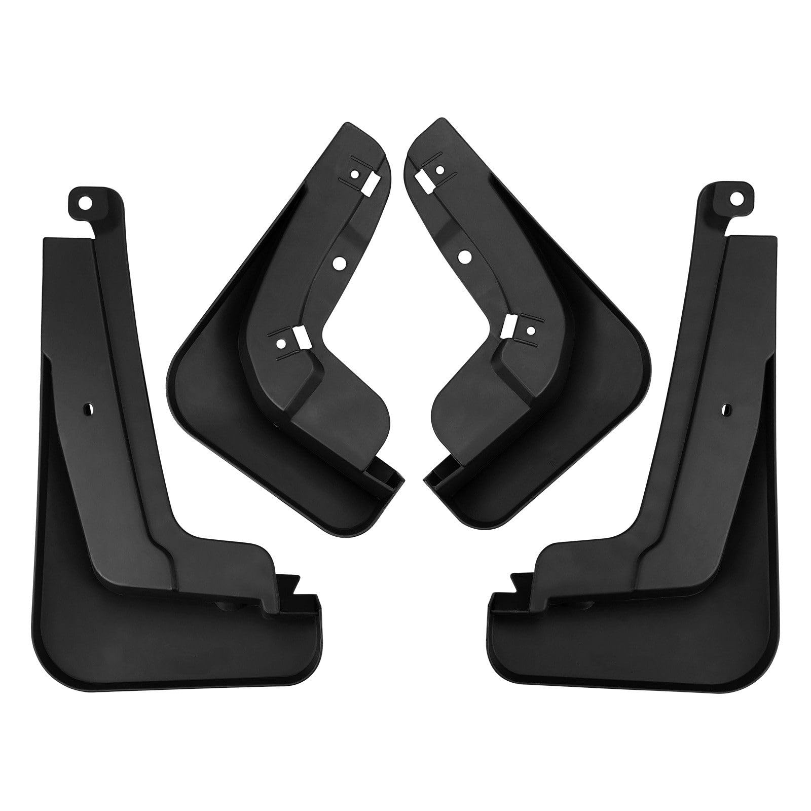 CDQSB 4 Pcs Car Mud Flaps for DONGFENG Aeolus L8 2025, Front Rear Fenders Splashproof Splash Guards Mudflaps Protects Accessories