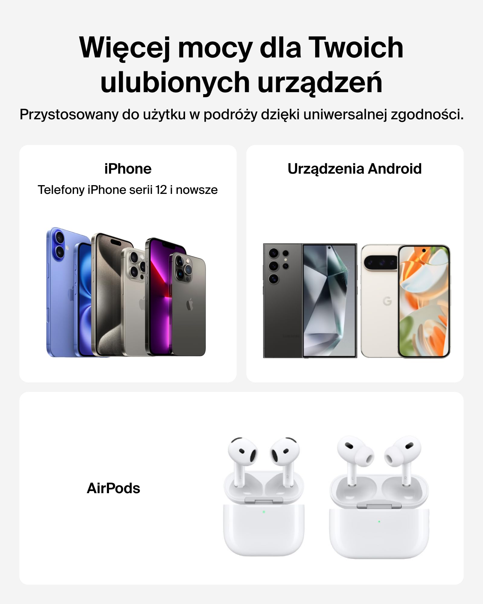 Belkin BoostCharge Magnetyczny Powerbank 10000 mAh z Podpórką – Czarny | Powerbank Bezprzewodowy 10000 mAh, Pierścień Magnetyczny do Podłączania Akcesoriów, Port USB-C, Naładowany, Kabel w Zestawie