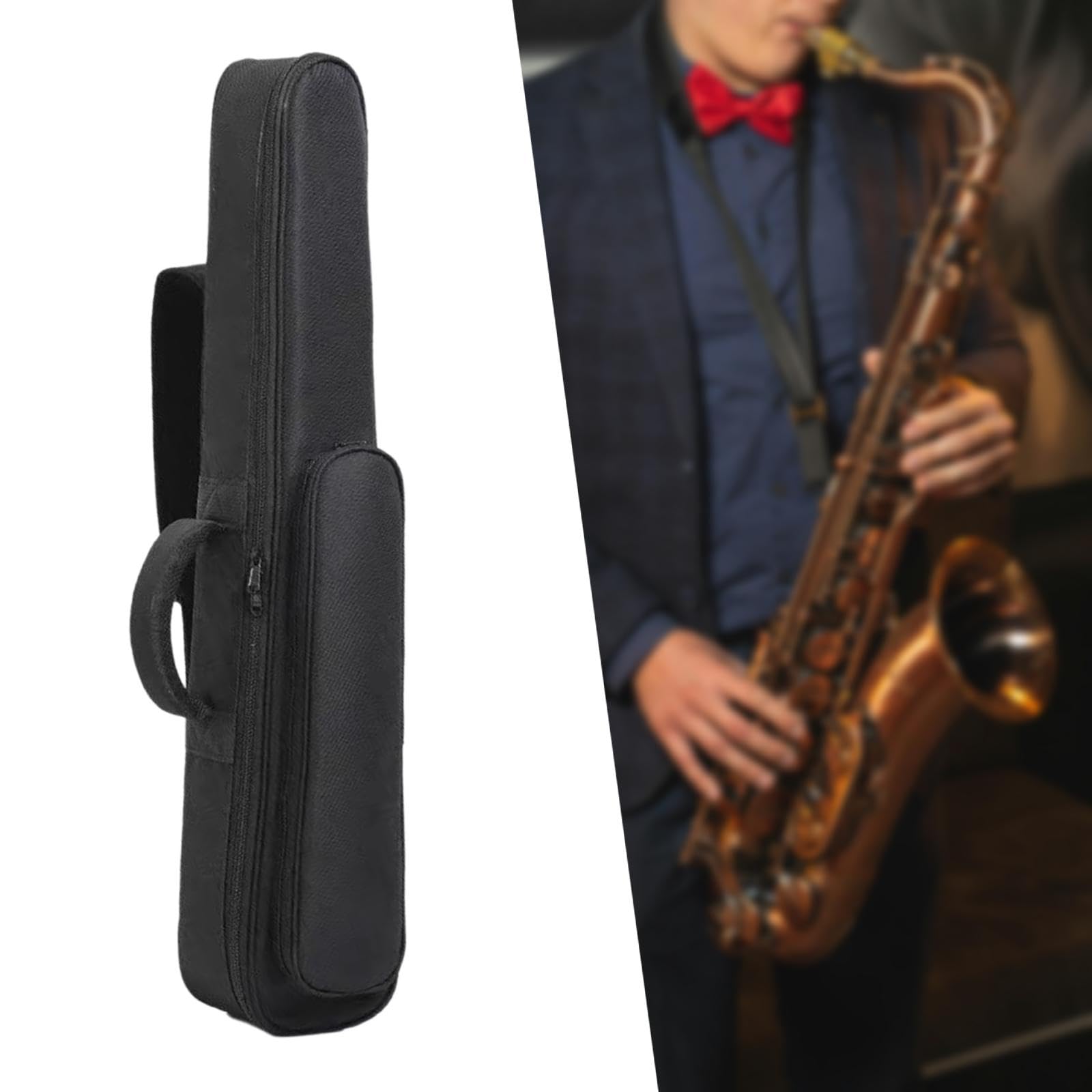 Custodia per sassofono Custodia per clarinetto per sassofono Pratica impermeabile con maniglia per il trasporto Borsa Gig Bag per strumenti da, l