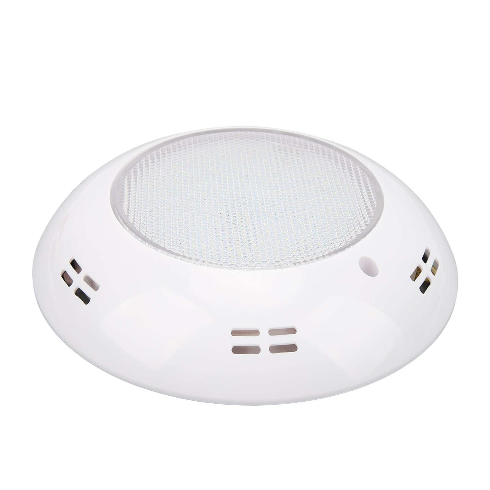Naroote Unterwasserleuchten, IP68 Wasserdichte LED-Schwimmbadleuchten, 9,1 Zoll Durchmesser 6,1 Fuß Kabel, 18 W Helle LED für den Garten (weißes Licht)