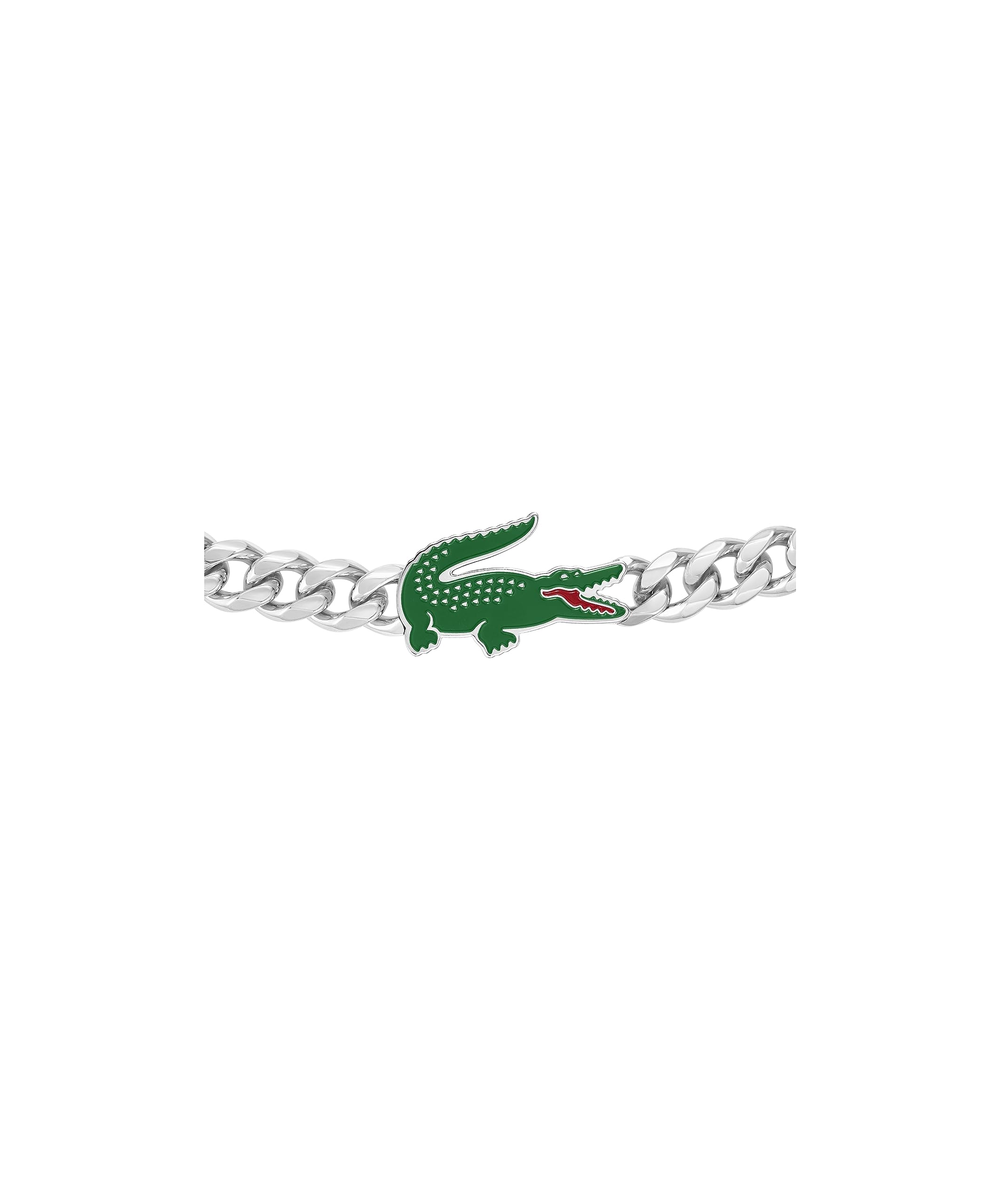 Lacoste Męska bransoletka łańcuszkowa ze stali nierdzewnej - srebrne lub złote wykończenie - kolekcja ARTHOR