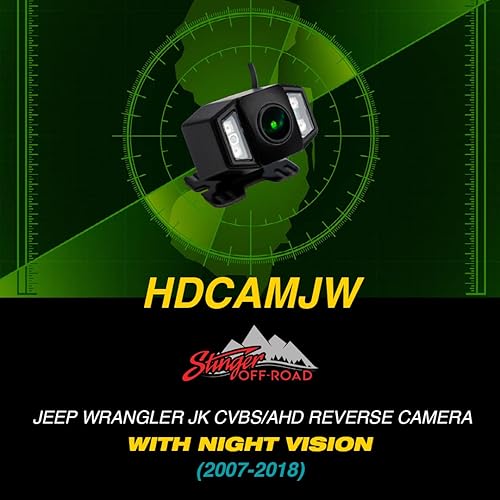 Miniatura 7 de Kit de repuesto de radio doble DIN para Jeep Wrangler JK (2007-2017) con arnés de interfaz, adaptador de antena, control del volante con kit de