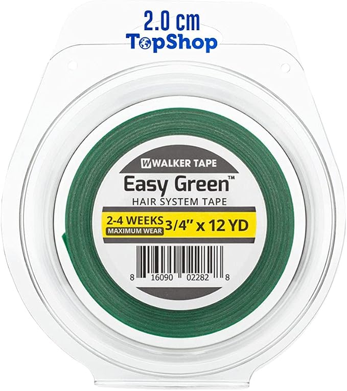 Easy Green Hair System Tape 1 9cm X 12 Yard Roll Amazon ca Beauty 