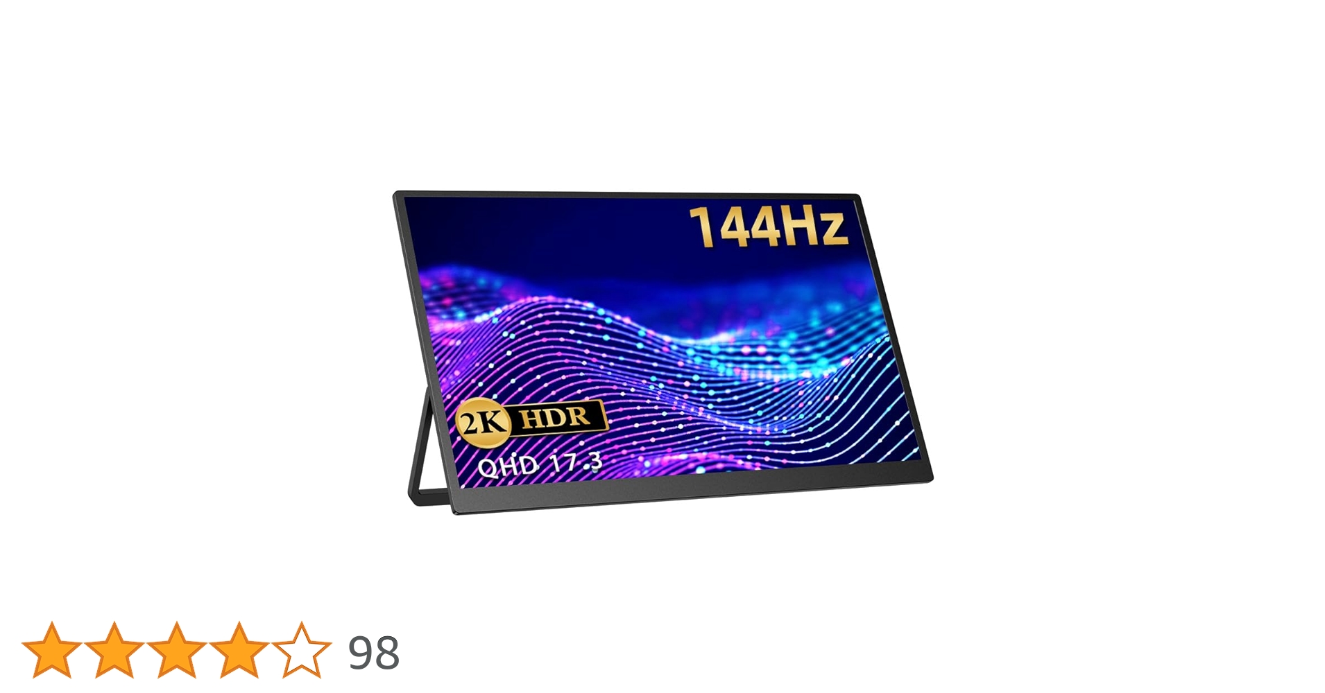 EVICIV 17.3インチ 2K 144Hz ポータブルモニター EVICIV 144HZ 2K WQHD 17.3インチ モバイルモニター ゲーミング