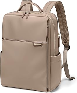 GOLF QUALITY Laptop Backpack for Women, Work Business Traval Computer Backpacks with Laptop Compartment Waterproof Casual Daypack for Travel College,16Inch,Brown
