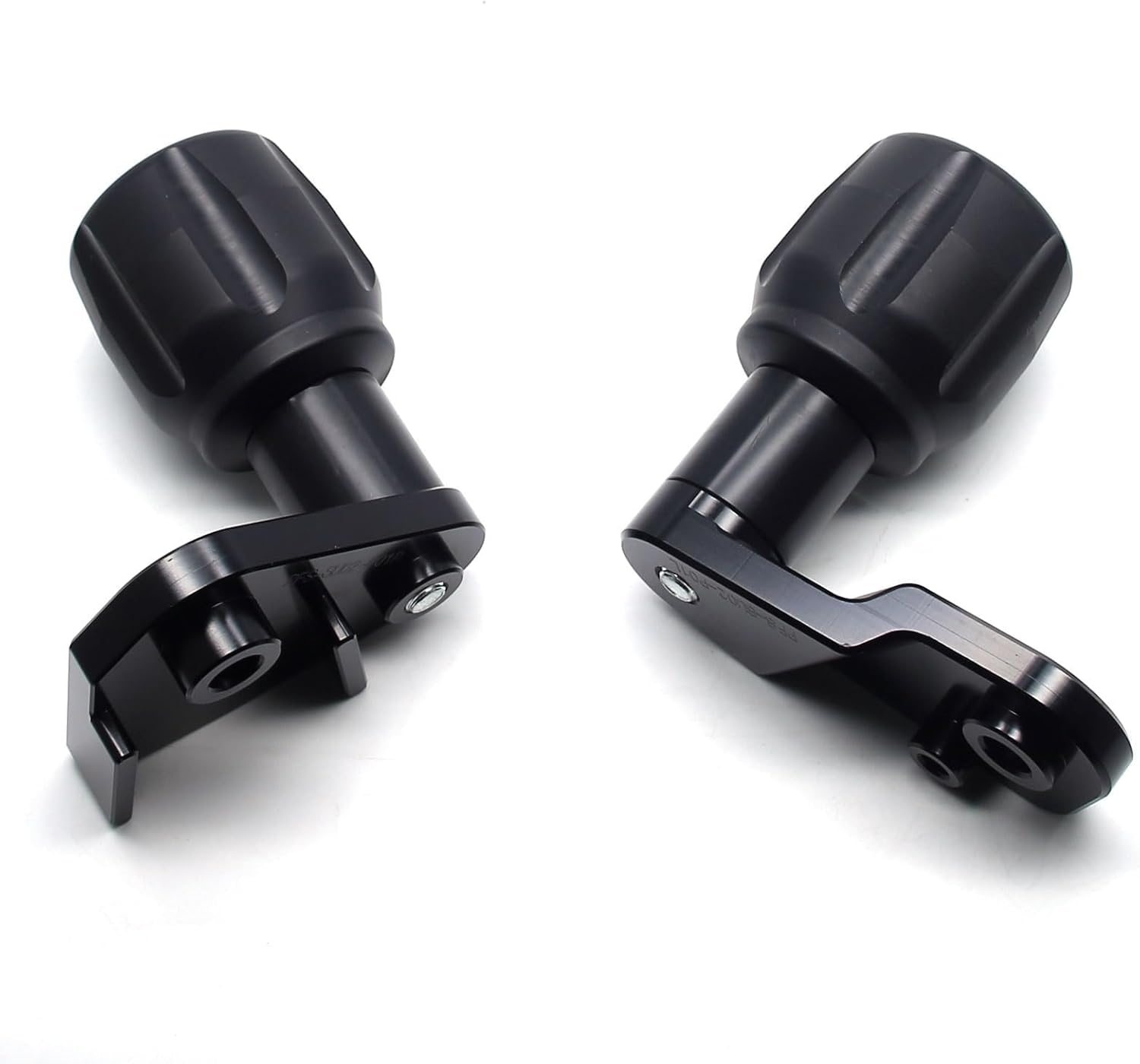 MZS Motorcycle Frame Sliders, Falling Crash Protector Guards No Cut Kits Black Compatible with GSXR 1000 GSXR1000 2017-2025 / GSXR 1000R GSXR1000R 2017-2025