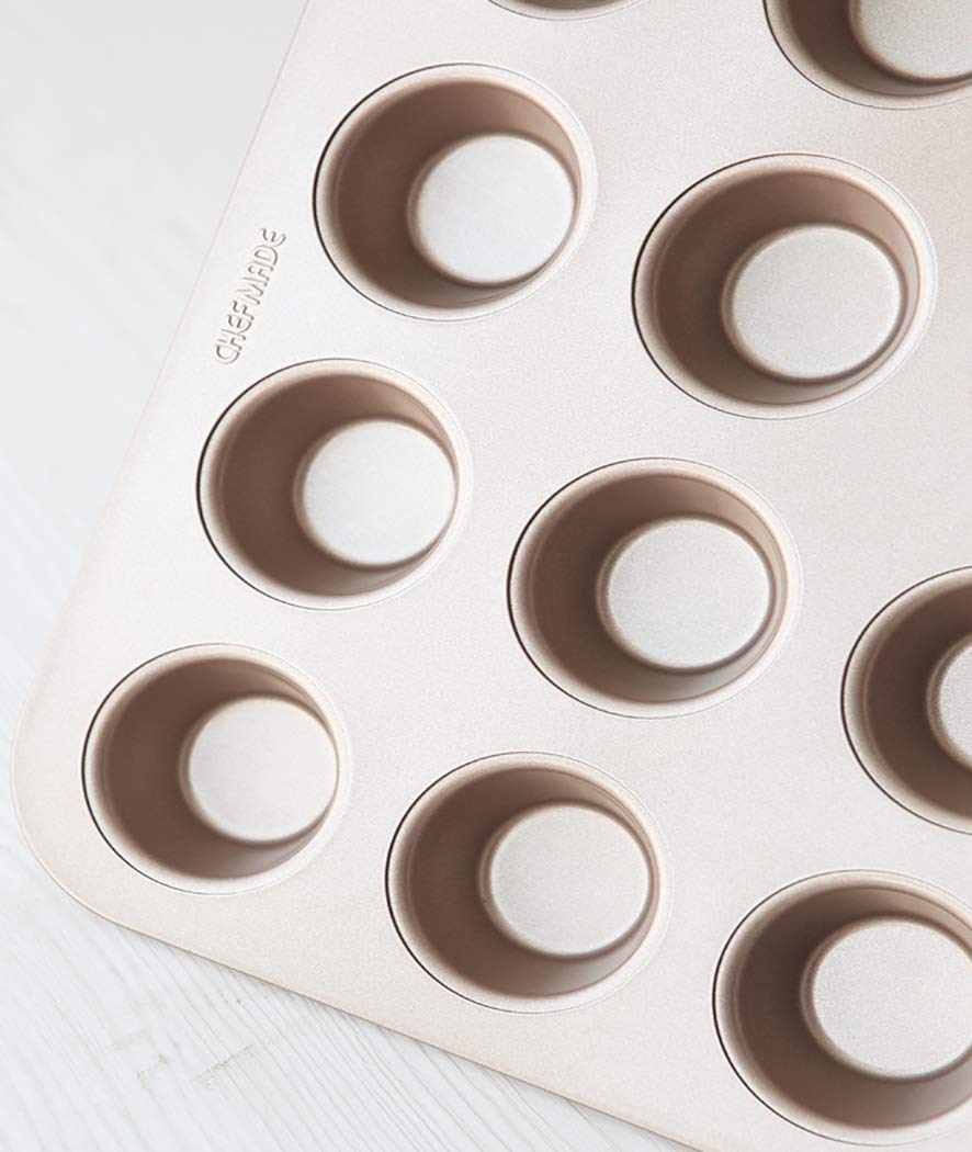 Golden Mini 20 - Stampo per muffin e torte (dimensioni: 32,8 cm di lunghezza x 25,9 cm di larghezza)