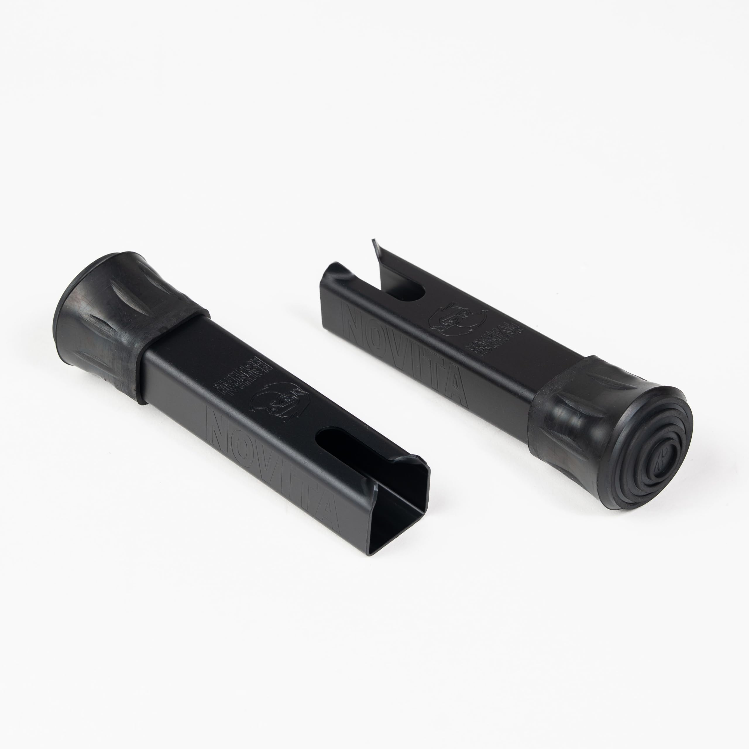 NATURAL MOUNTAIN MONKEYS NOVITA neo カーミットチェア用 脚延長パーツ 座面角度調整 2本セット アルミ製 (Black, 130)