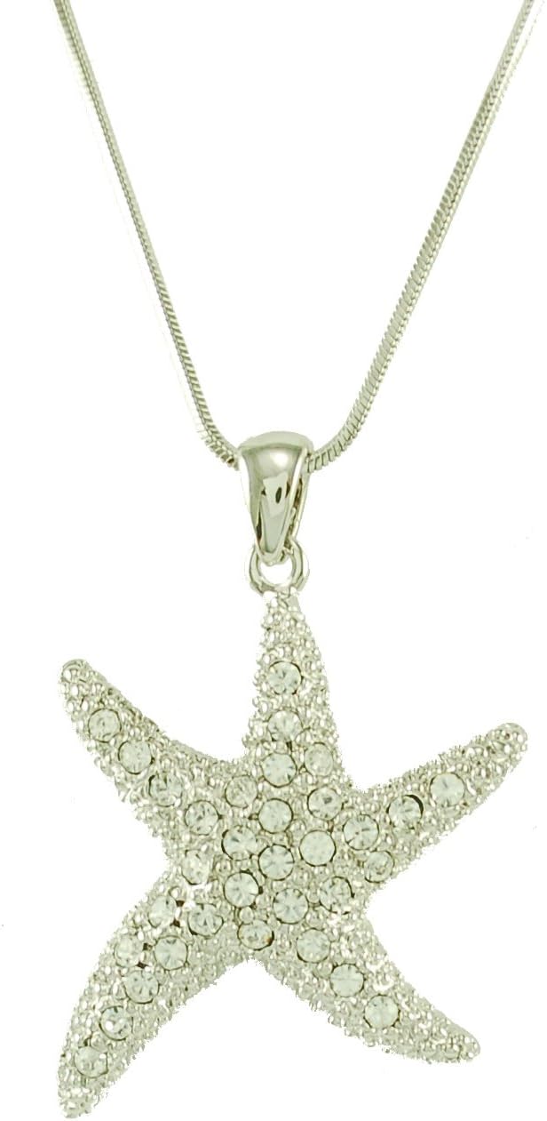 KYSTechStarfish Pendant Necklace - Tarnish Resistant - Stylish Design - Long Lasting Shine