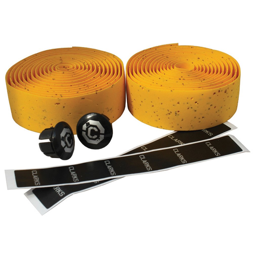 Clarks Cork Handle Bar Tape, Yellow