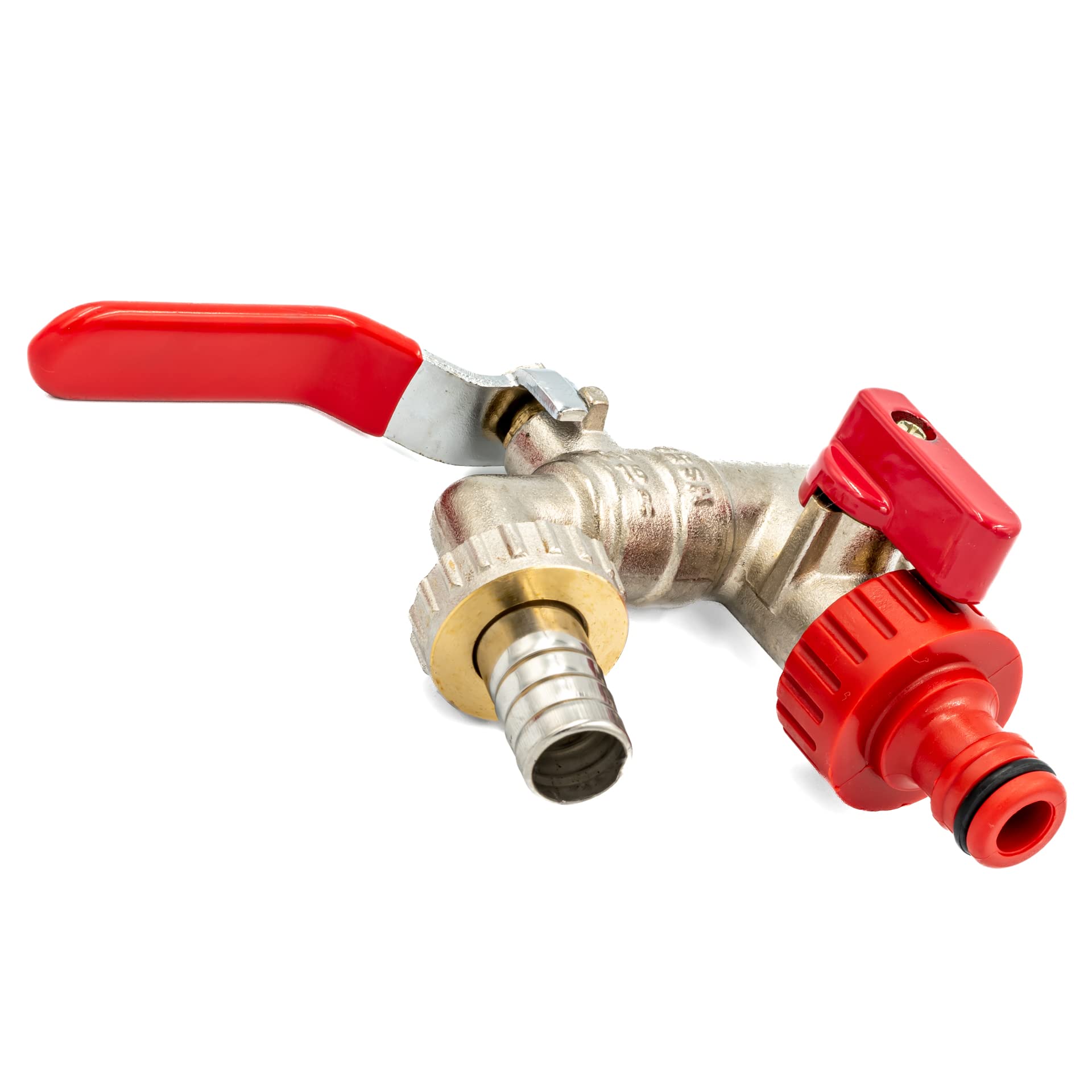 TC Rubinetto Da Giardino Esterno In Ottone Con Doppia Valvola Di Ritegno - 1,27 Cm (1/2")