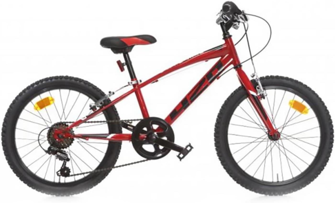 DINO BIKES Bicicletta 20 Pollici MTB Mountain Bike con Cambio 6 Marce