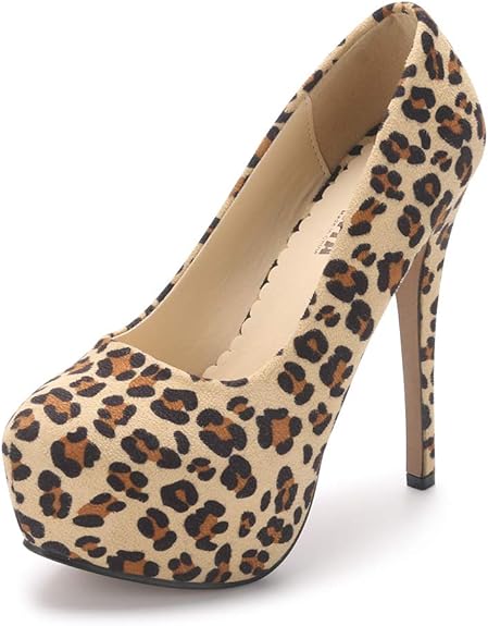 Escarpins Femme Talon Aiguille 14 Cm + Plateforme 4 Cm - Sangle Cheville - Chaussures Mariage Soirée Club