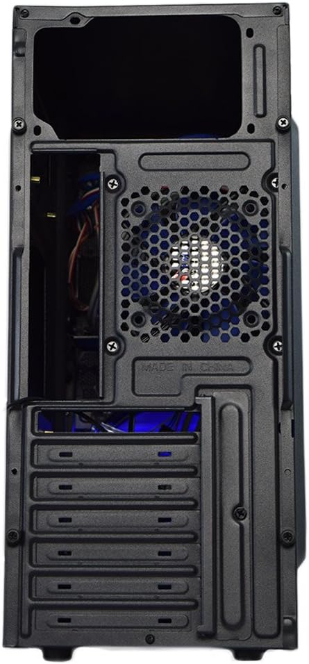 VIVO ATX Mid Tower Computer Gaming PC Case / Black Desktop Shell / 3 Fan Mounts, Dual USB 3.0 (CASE-V02)
