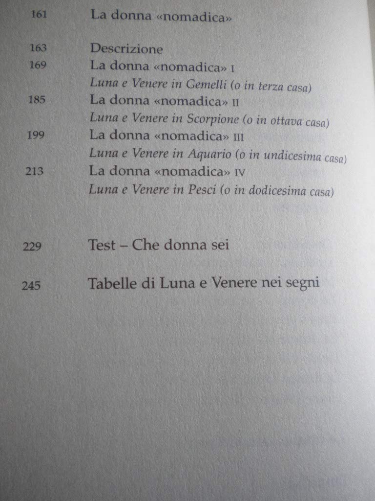 Astrologia delle donne. Femmine, amazzoni, nomadi