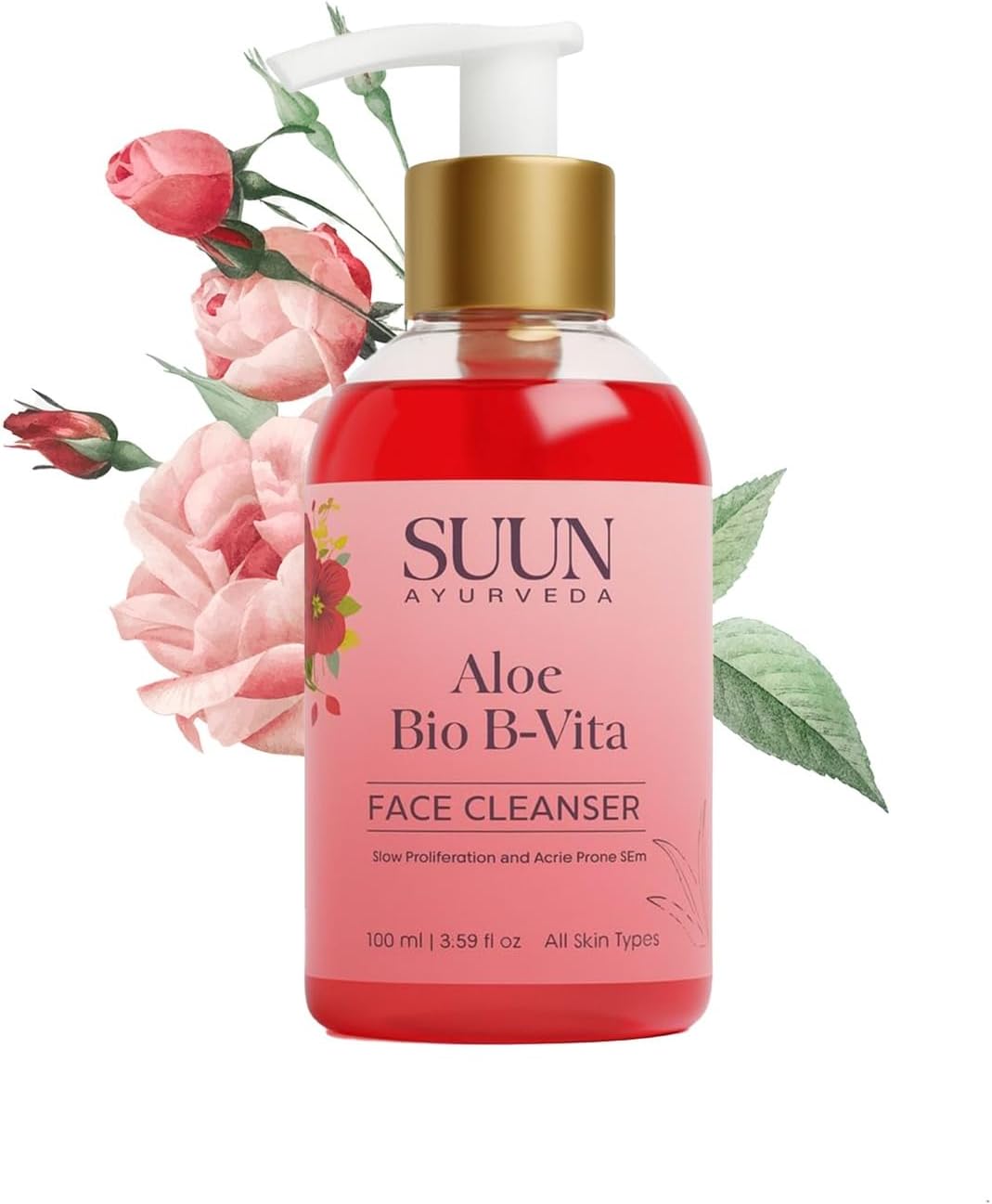 Aloe Vera & Vitamin B12 Face Wash - Brightening & Glow Boosting Gel Cleanser with Niacinamide, Centella & Oat Extract - Reduces Pigmentation, Non-Drying Formula for All Skin Types