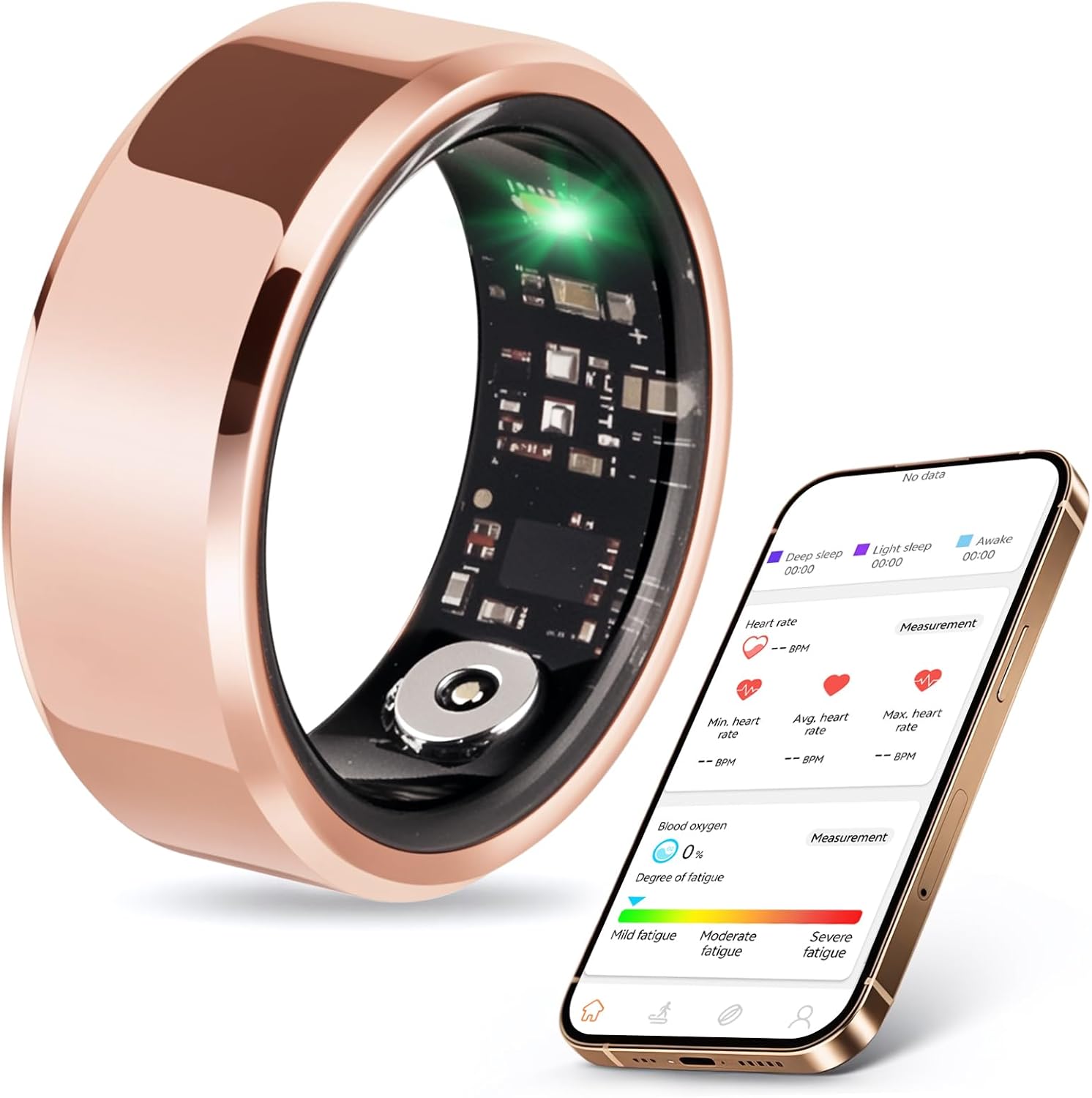 Fitness Tracker Smart Ring for Women &#0...