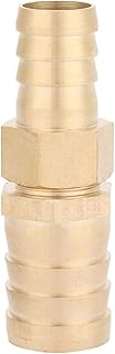 Barb Reducer Barb Reducer Fitting Reducer Splicer Brass Barb Fitting, Brass Barb Reducer Tube Splicer Joiner Pipe Fitting Connector Adapter(19-25mm)