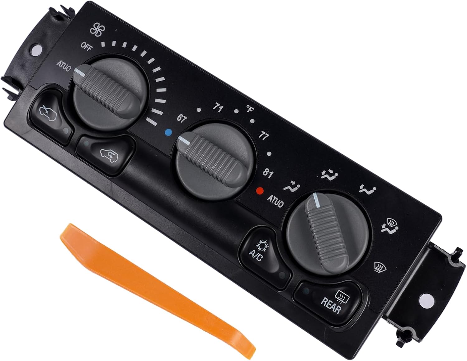 HVAC Control Module Replacement for Chevy/GMC Models Avalanche/Suburban/Yukon XL 1500 2500 Silverado/Sierra 1500 HD 1500 2500 HD 2500 3500 Tahoe Yukon 2000-2002 599-215