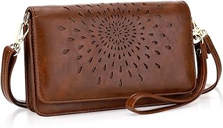 Sponsored Ad - APHISON Multi-Function Small Crossbody Bags For Women,Cell Phone Shoulder Bag,Clutch Purse,RFID Wristlet Wa...